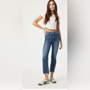 Anika Indigo Destroyed Hem